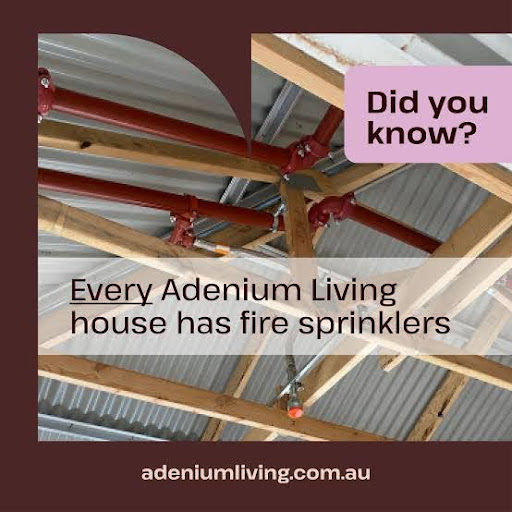 all adenium living sda homes have fire sprinklers for safety 